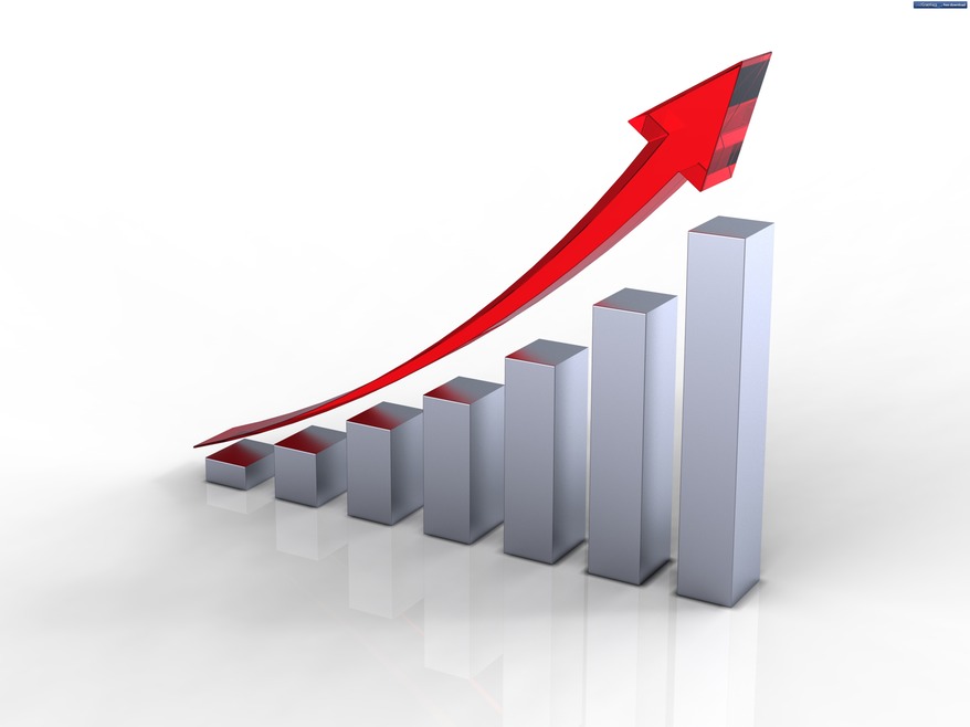 red-business-graph
